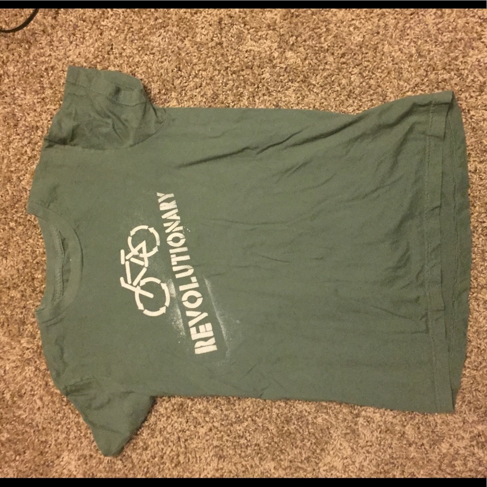 Olive green “revolutionary ” shirt
